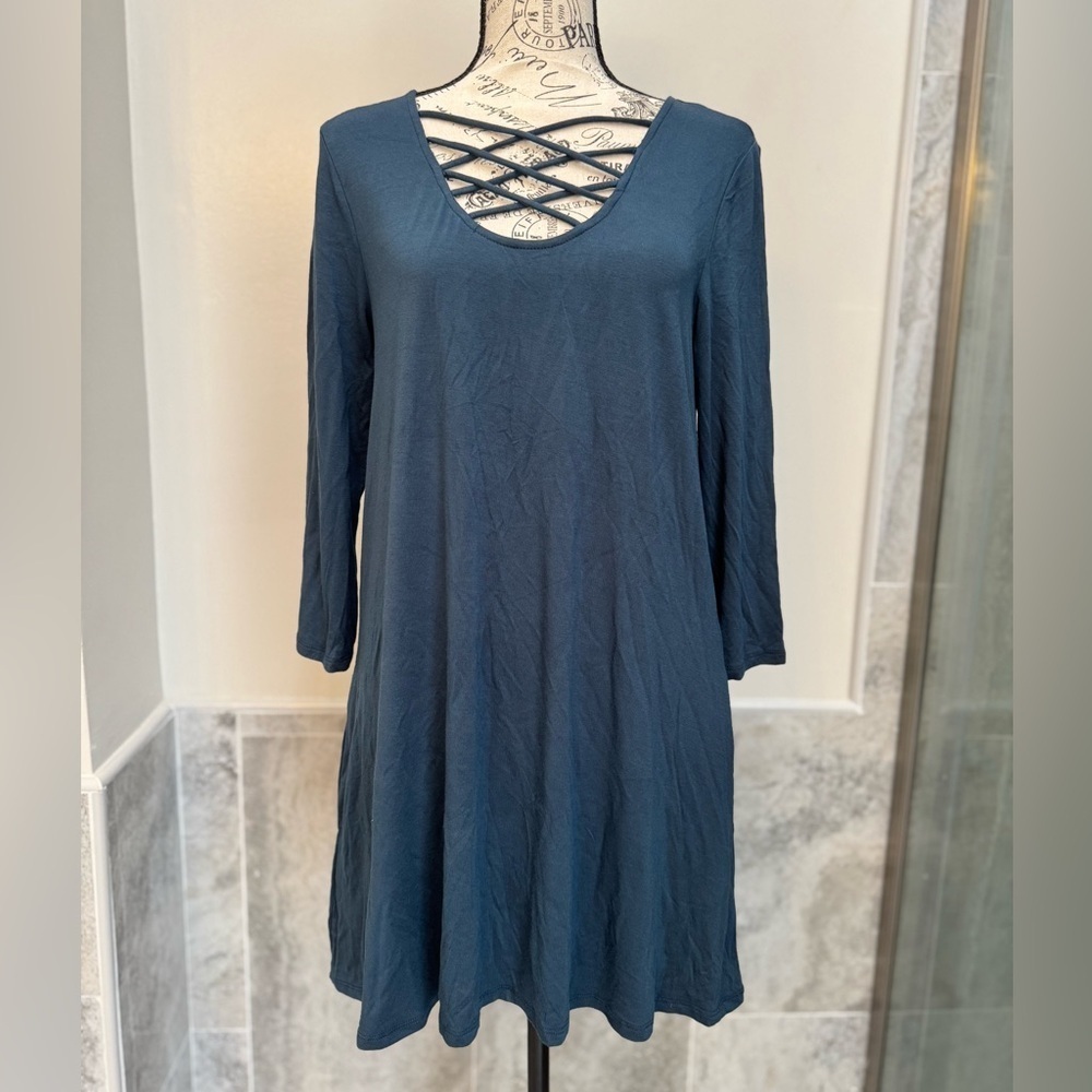 Maurice’s  Crisscross Neckline Mini Dress